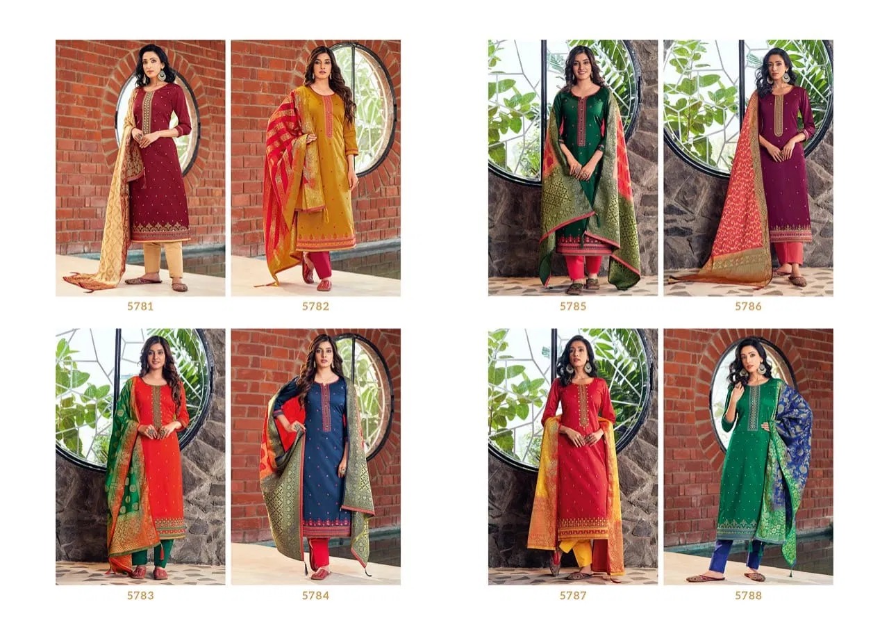 Kessi Presents Asopalav Vol 18  Designer Dress Material