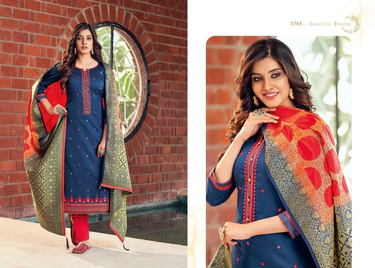 Kessi Presents Asopalav Vol 18  Designer Dress Material