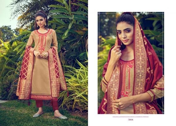 Kessi Presents Virasat Vol 8 Designer Dress Material