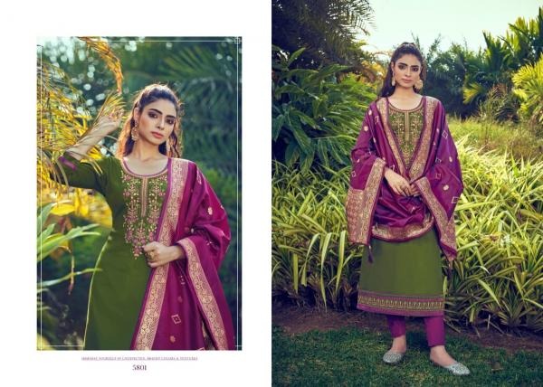 Kessi Presents Virasat Vol 8 Designer Dress Material