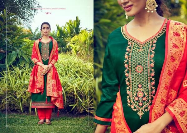 Kessi Presents Virasat Vol 8 Designer Dress Material