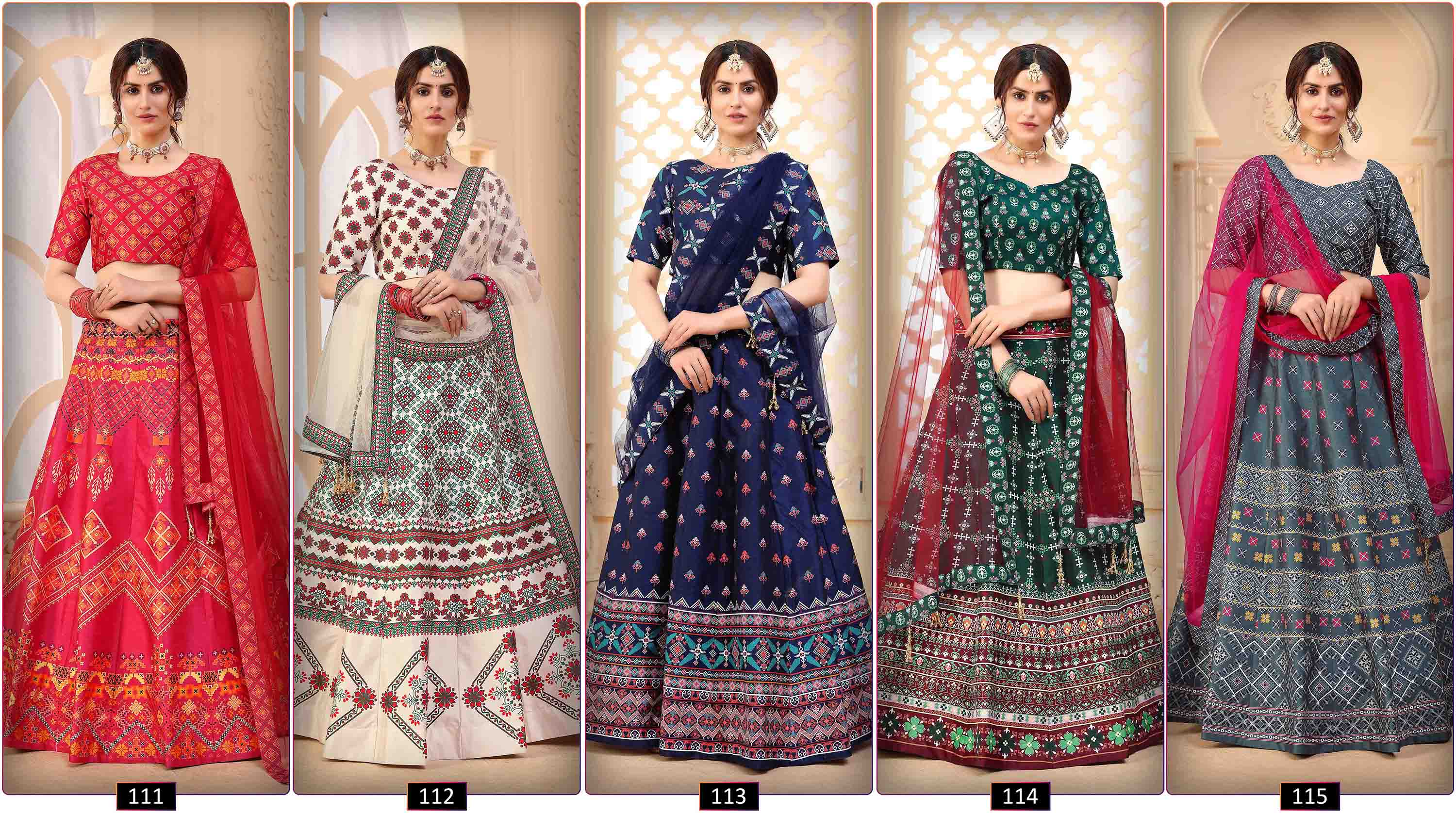 Kf Presents Floral Vol 2 Exclusive Designer Wedding Wear Lehenga