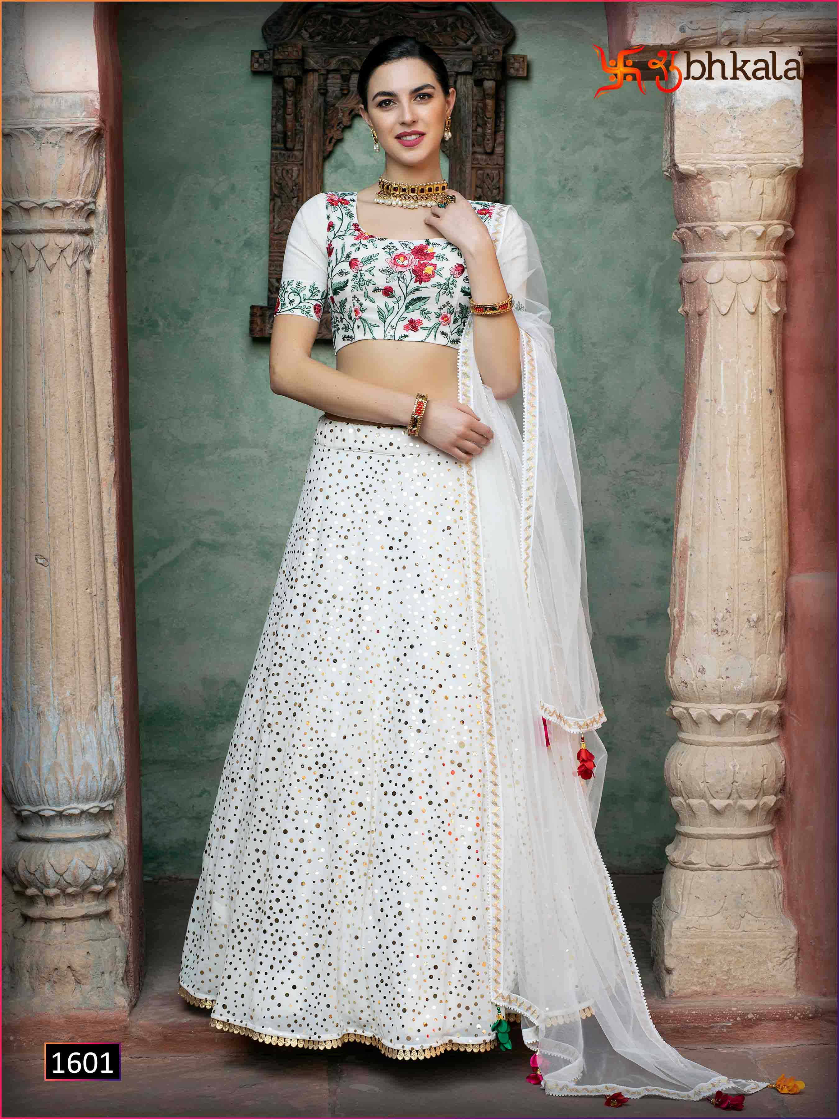 Kf Presents  Bridesmaid Vol  10 D-1601  Fancy Wedding Wear Lehenga Collection