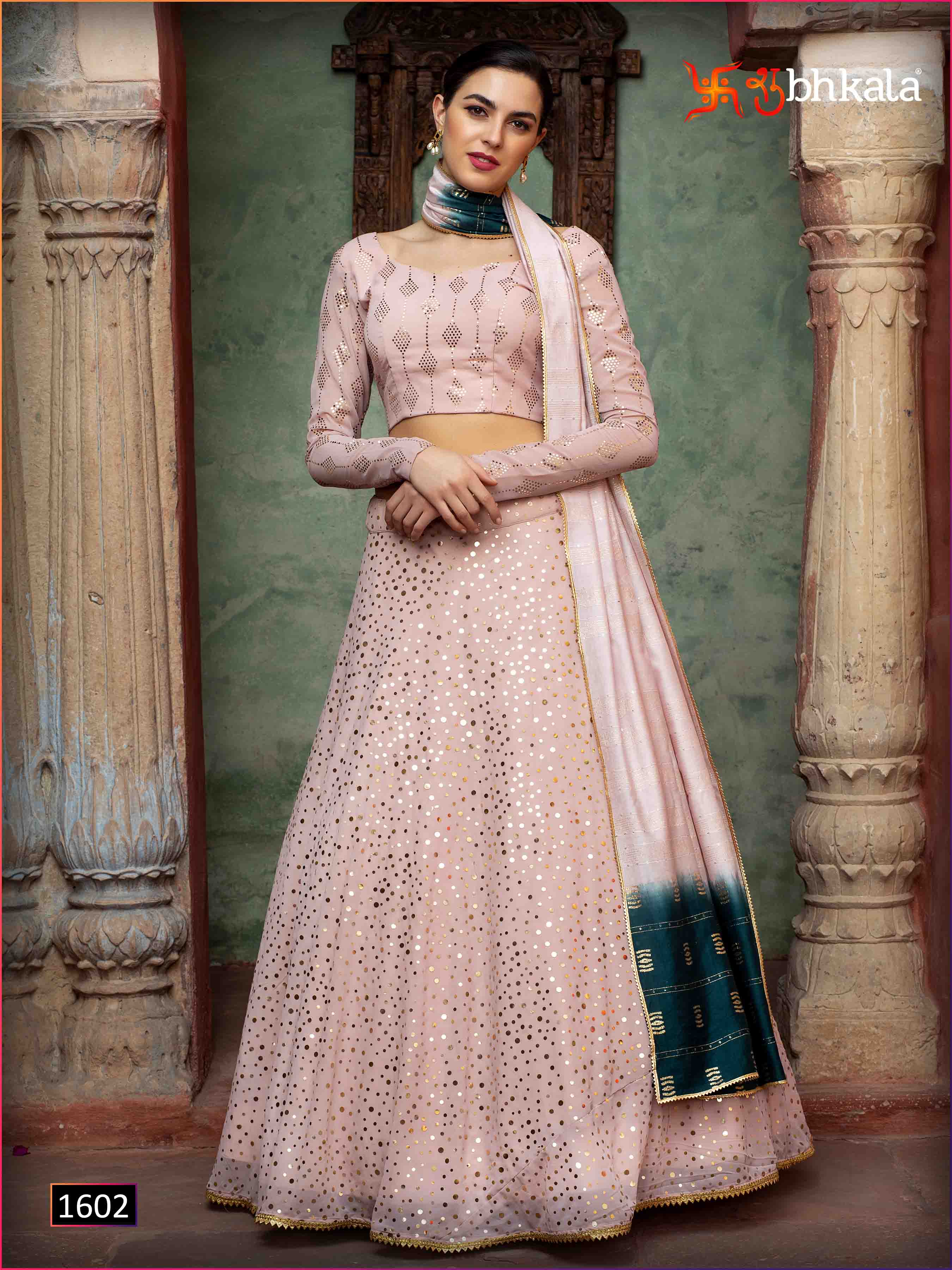 Kf Presents  Bridesmaid Vol  10 D-1602  Fancy Wedding Wear Lehenga Collection