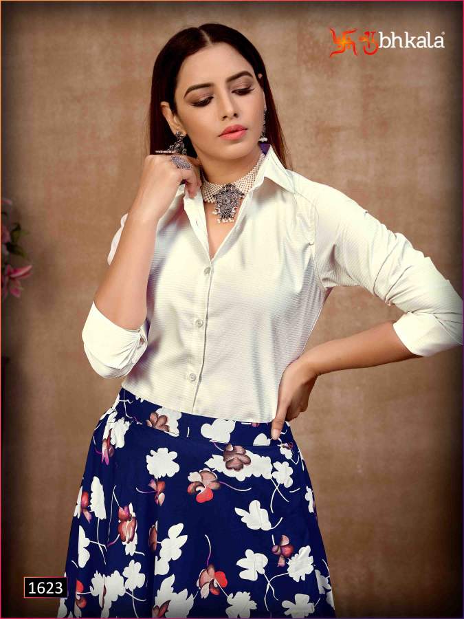 Kf Presents Frill And Flare 1623 Exclusive Western Top With Bottom Collection