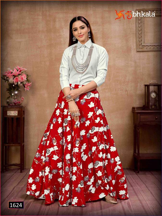 Kf Presents Frill And Flare 1624 Exclusive Western Top With Bottom Collection