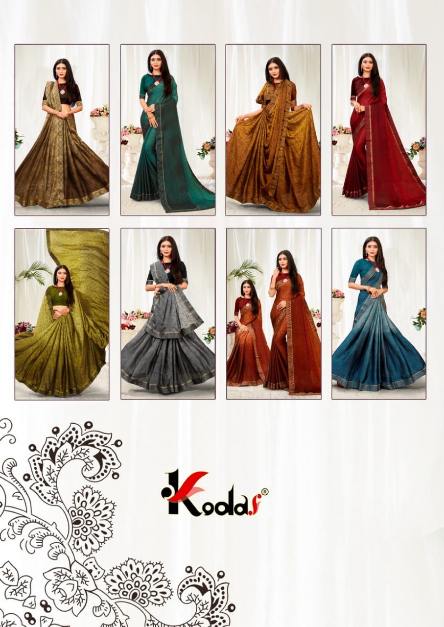 Kodas Presents Urmi Vol2  Printed Sarees Collection