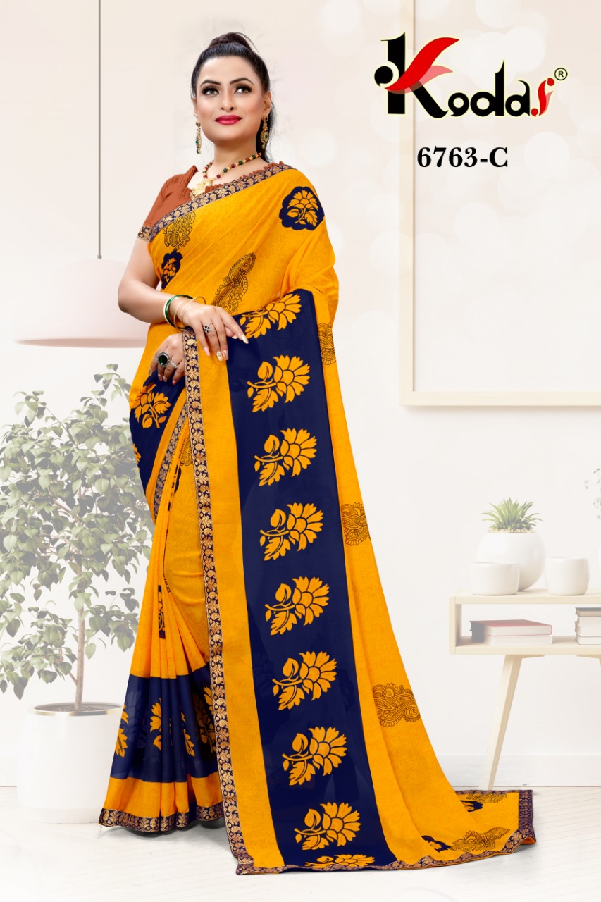 Kodas Presents Vodka Vol 2 Regular Wear Printed Sarees Collection