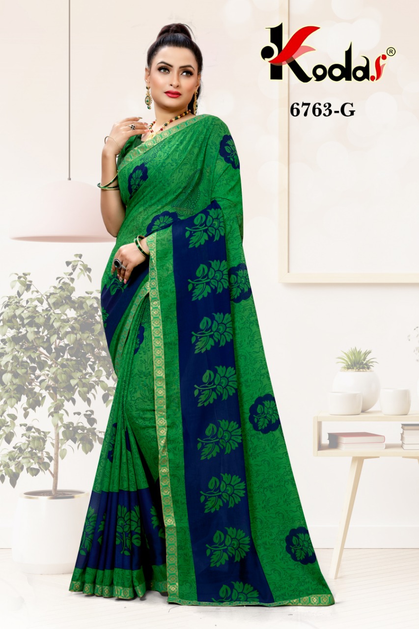 Kodas Presents Vodka Vol 2 Regular Wear Printed Sarees Collection