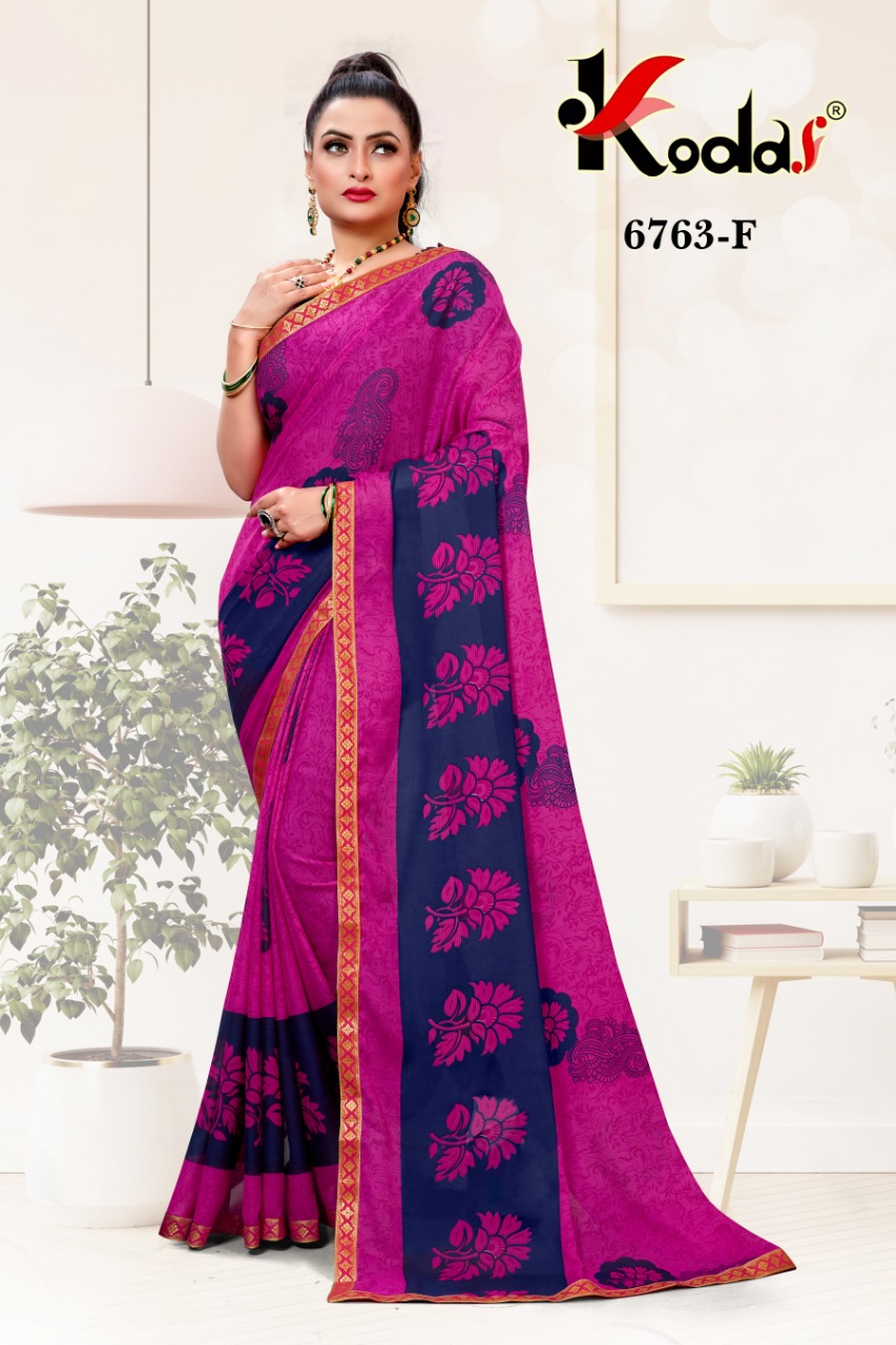 Kodas Presents Vodka Vol 2 Regular Wear Printed Sarees Collection