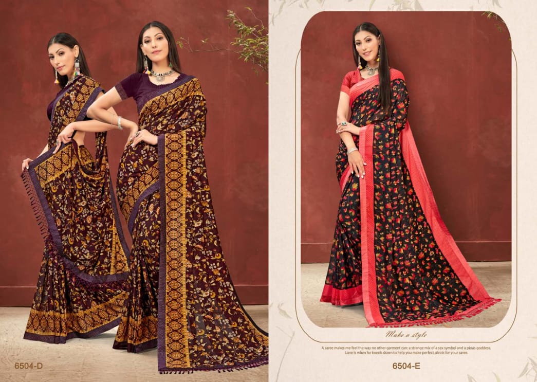 Kodas Presents Aradhna Vol 26  Printed Sarees Collection