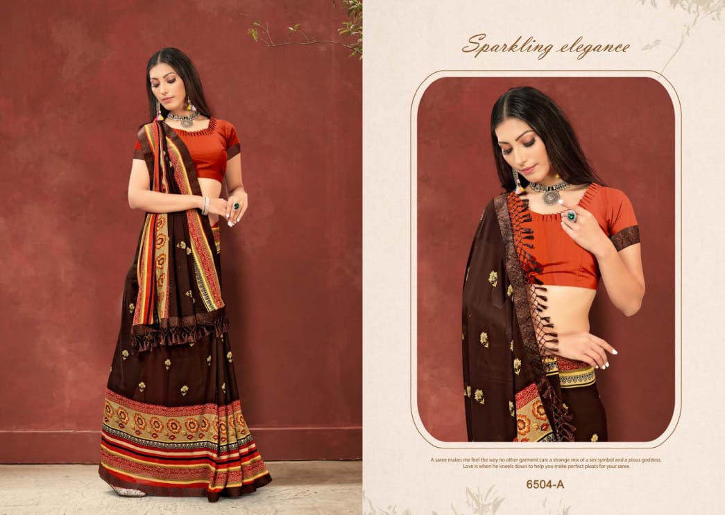 Kodas Presents Aradhna Vol 26  Printed Sarees Collection