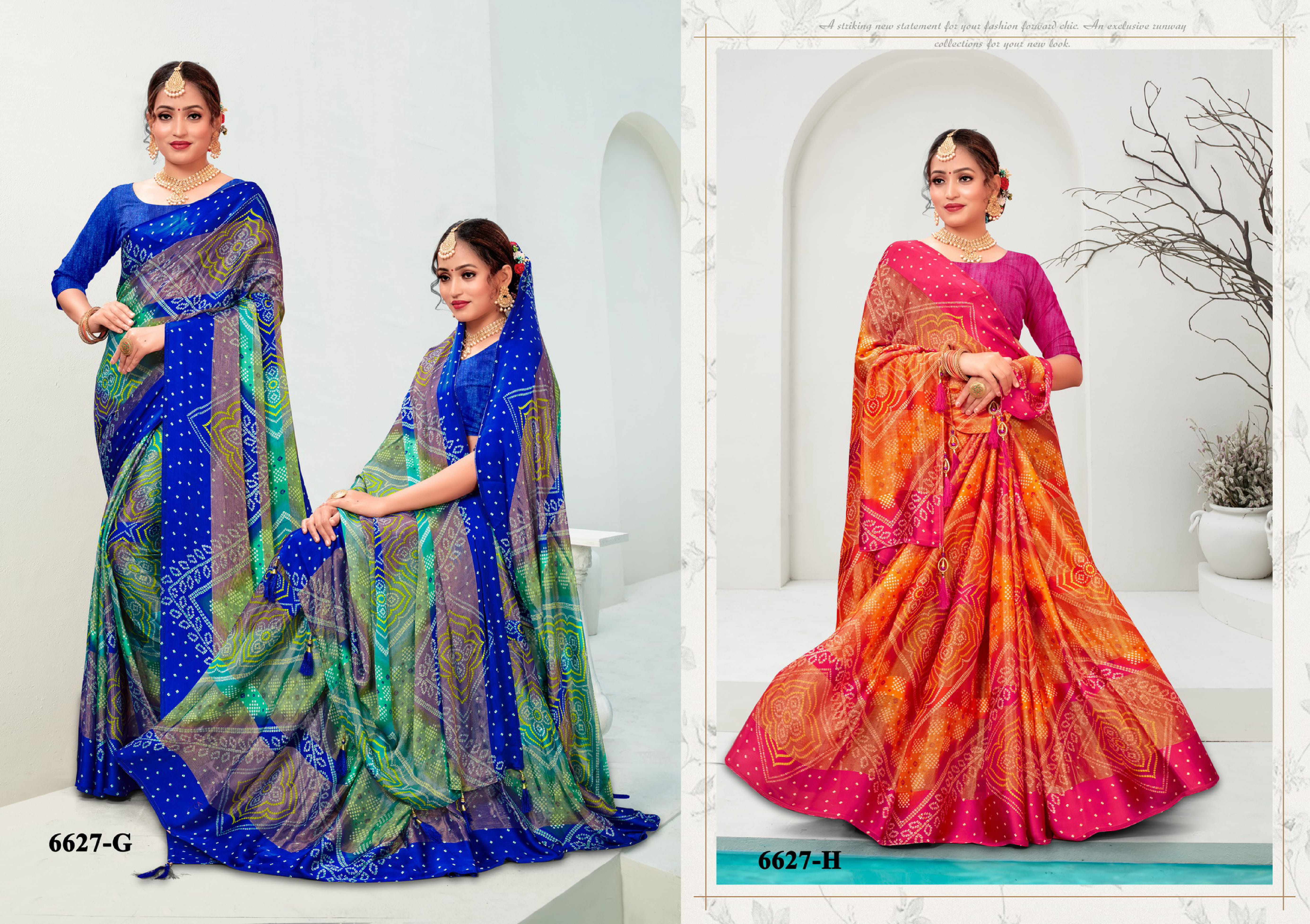 Kodas Presents Rukmini Printed Sarees Collection