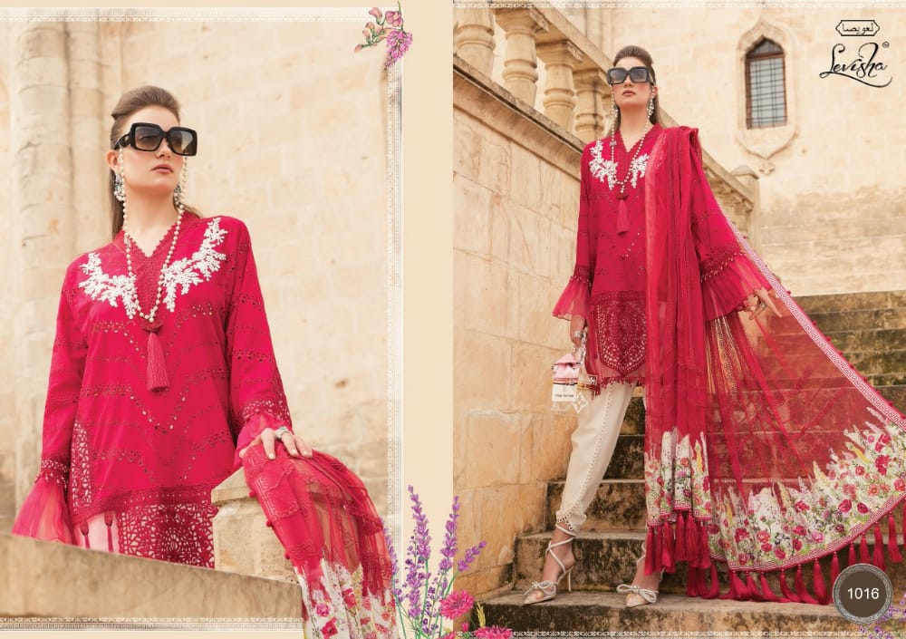 Levisha Presents Maria B Lawn Pakistani Salwar Suits Collection