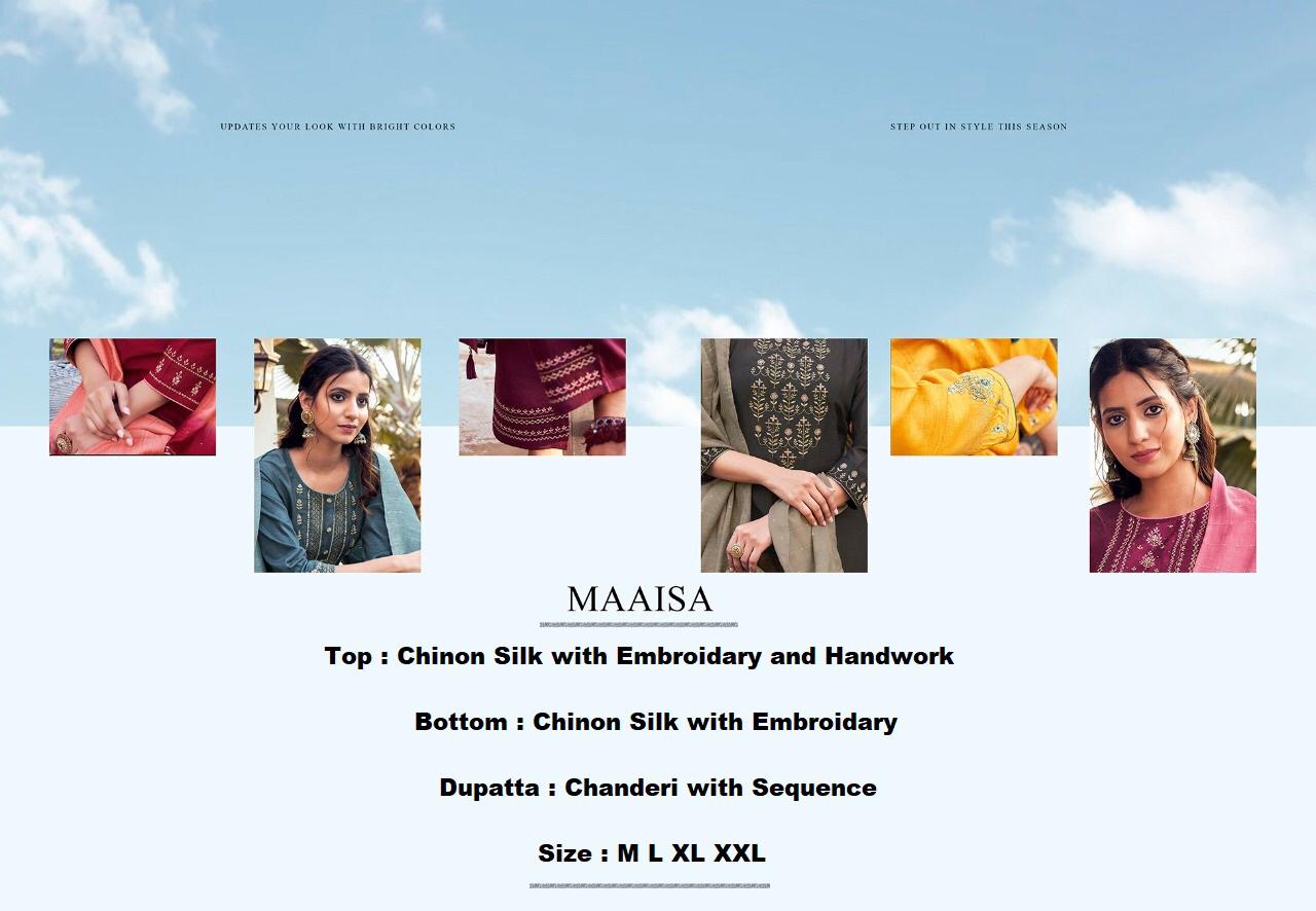 Lt Nitya Presents Maaisa Designer Dress Material