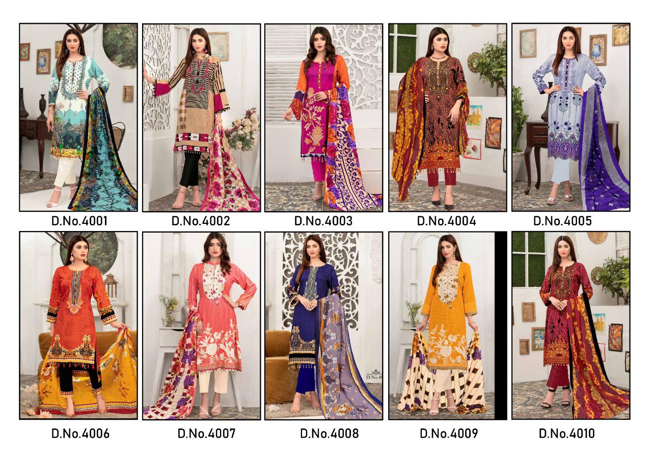 Mariya B Lawn Collection Edition Vol 4 Karachi Dress Material