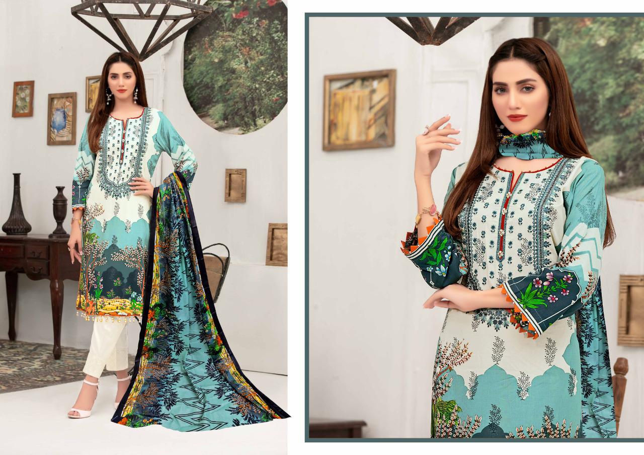 Mariya B Lawn Collection Edition Vol 4 Karachi Dress Material