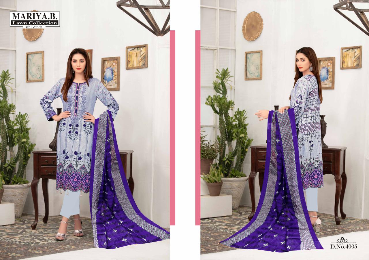 Mariya B Lawn Collection Edition Vol 4 Karachi Dress Material