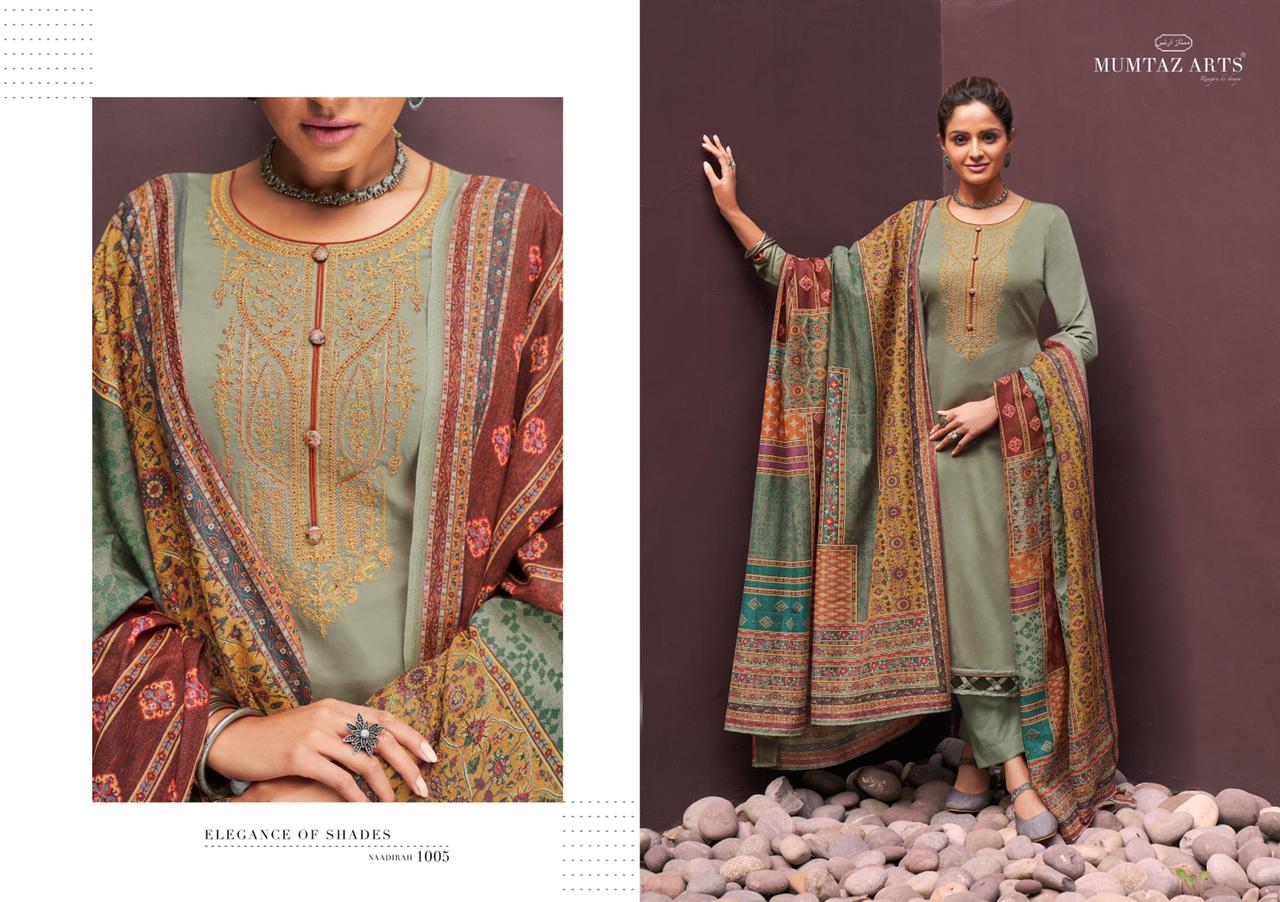 Mumtaz Art Presents Naadirah Digital Printed  Dress Material