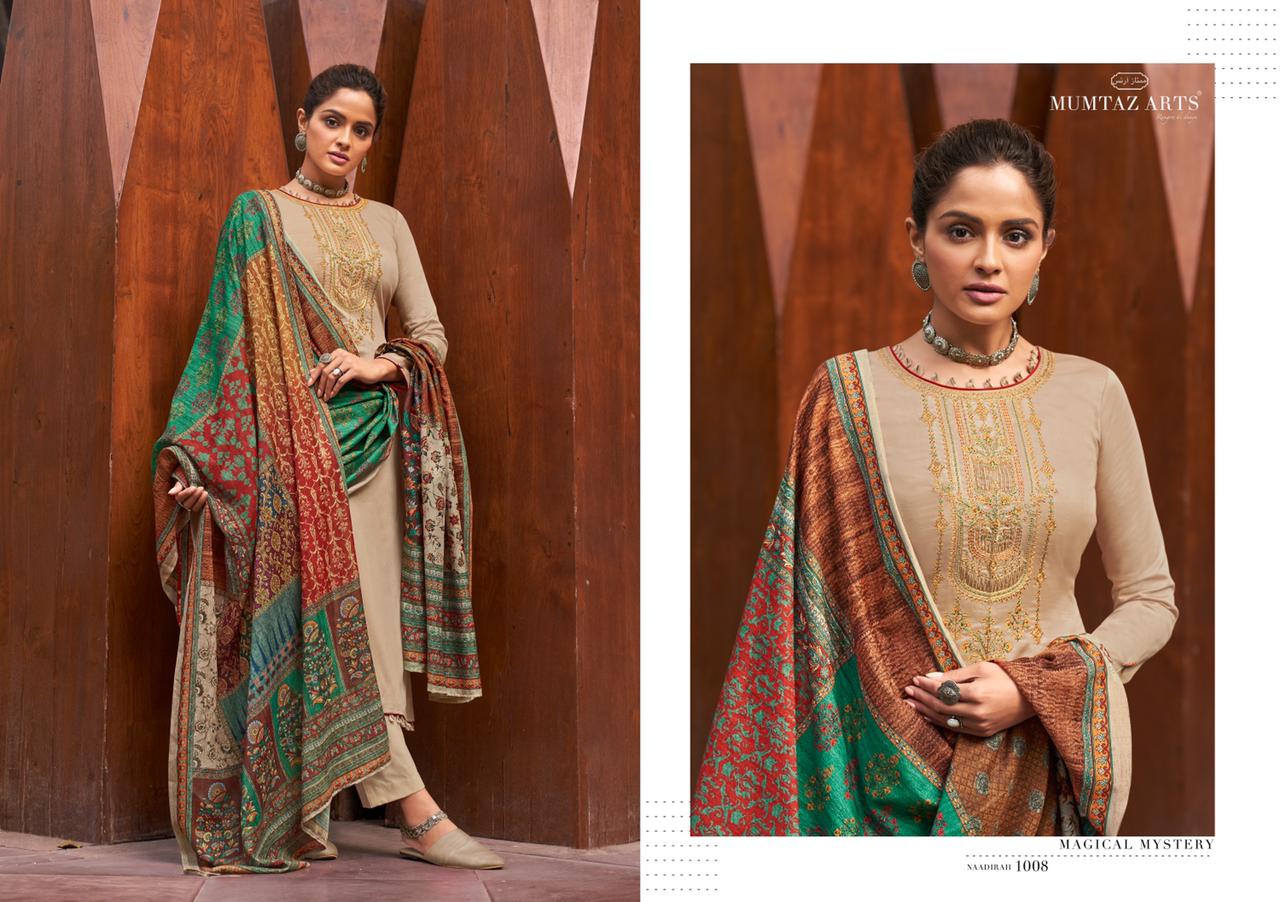 Mumtaz Art Presents Naadirah Digital Printed  Dress Material