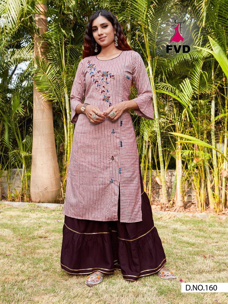 New Launched Fvd  By City Girl Vol 1 Designer Kurti With Sharara