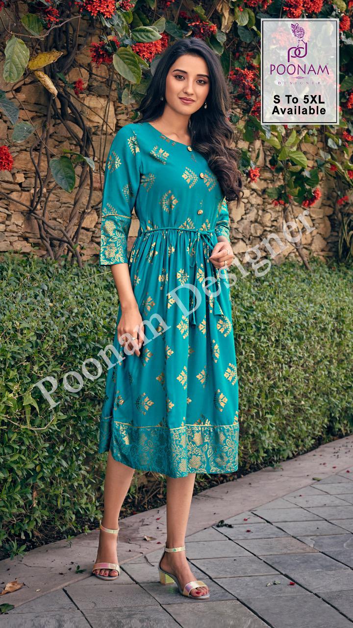 Poonam Presents Forum Wholesale Market In Surat For Anarkali Kurtis