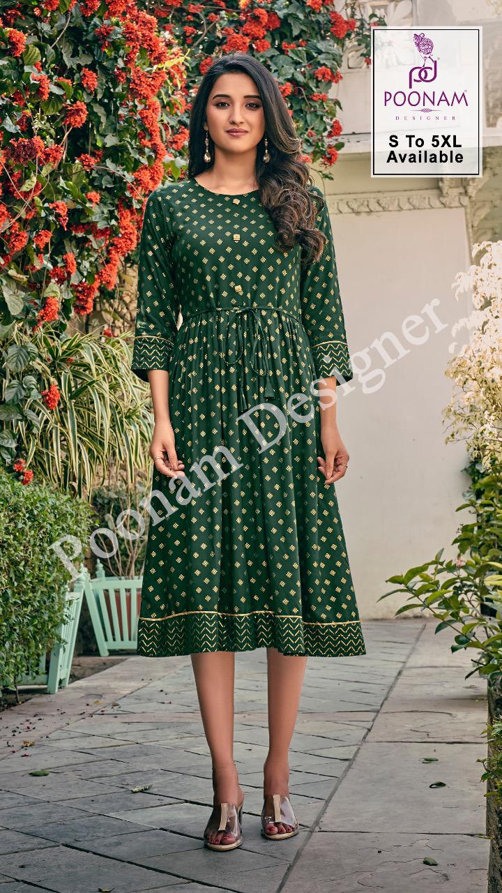 Poonam Presents Forum Wholesale Market In Surat For Anarkali Kurtis