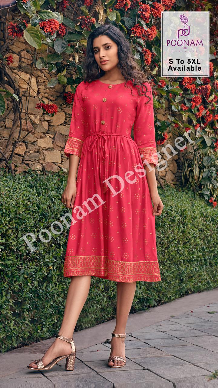 Poonam Presents Forum Wholesale Market In Surat For Anarkali Kurtis