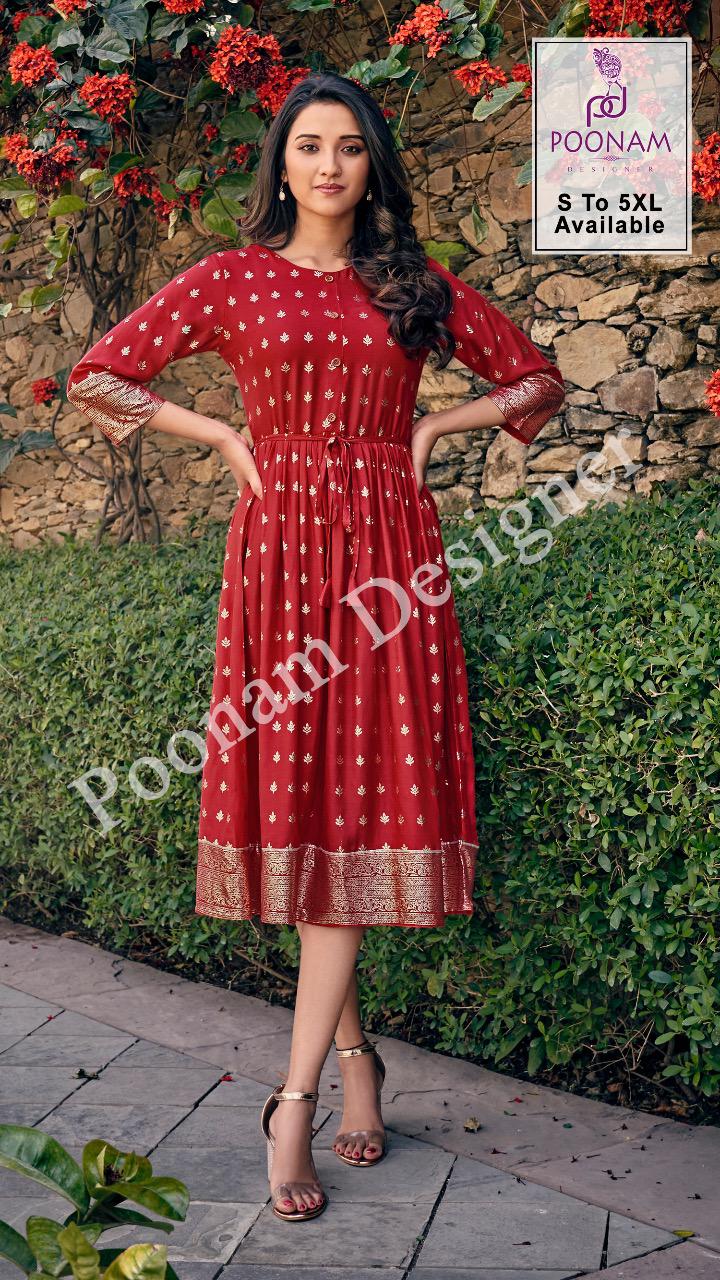 Poonam Presents Forum Wholesale Market In Surat For Anarkali Kurtis