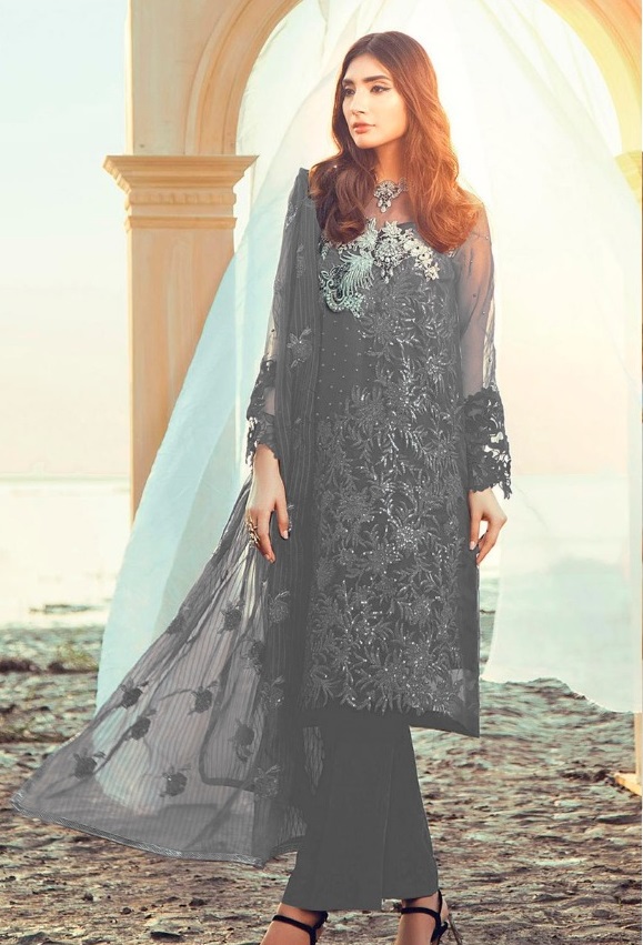 Ramsha R 115 Nx Heavy Embroidery Pakistani Salwar Suits Collection