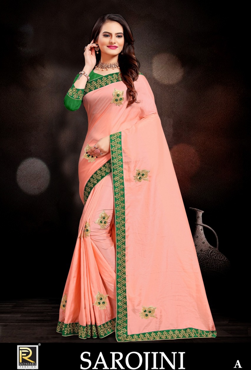 Ranjna Presents Sarojini Festive Wear  Sarees Collection