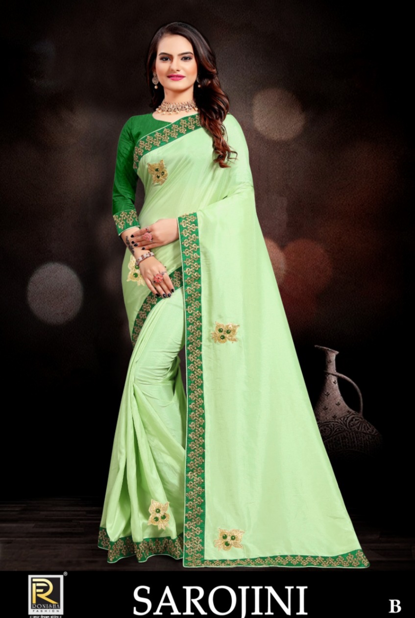Ranjna Presents Sarojini Festive Wear  Sarees Collection