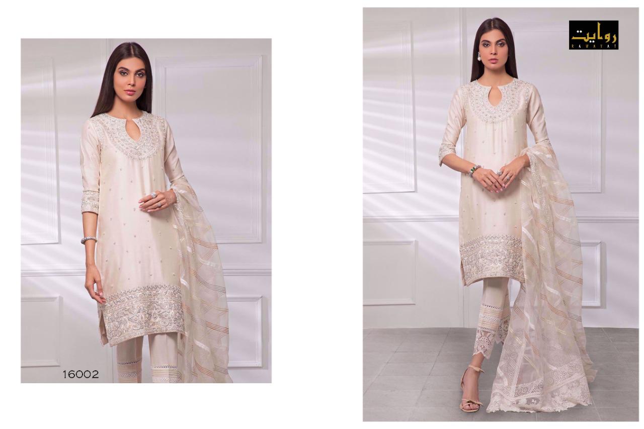 Rawayat Presents Modern Memsaab Vol 2 Embroidered Pakistani Salwar Suits