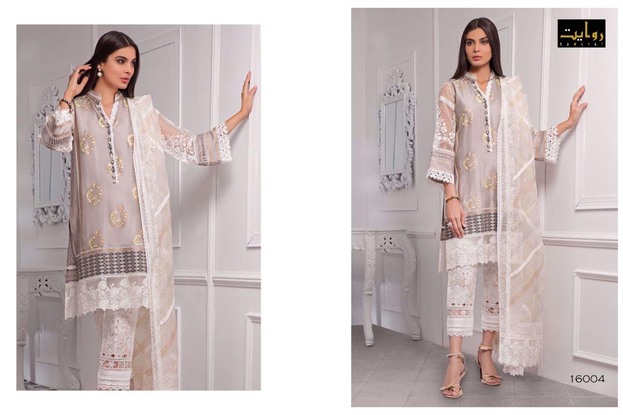 Rawayat Presents Modern Memsaab Vol 2 Embroidered Pakistani Salwar Suits