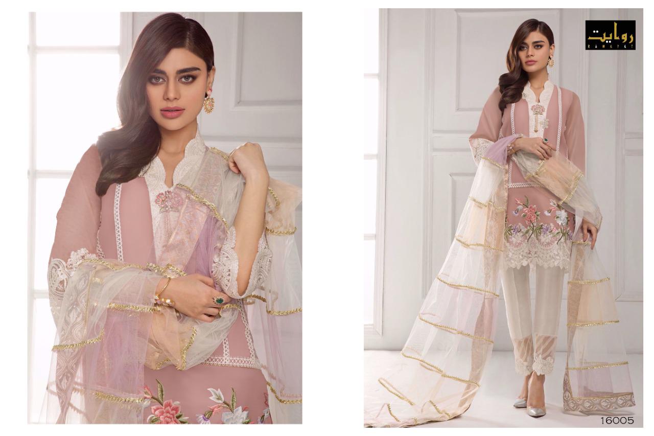 Rawayat Presents Modern Memsaab Vol 2 Embroidered Pakistani Salwar Suits