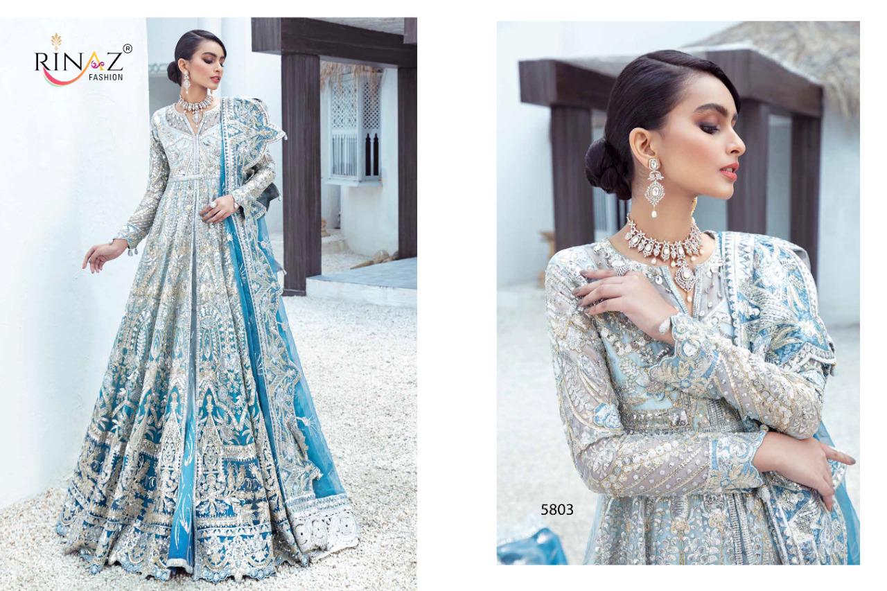Rinaz Presents Rim Zim Vol 7 Pakistani Salwar Suits Catalog