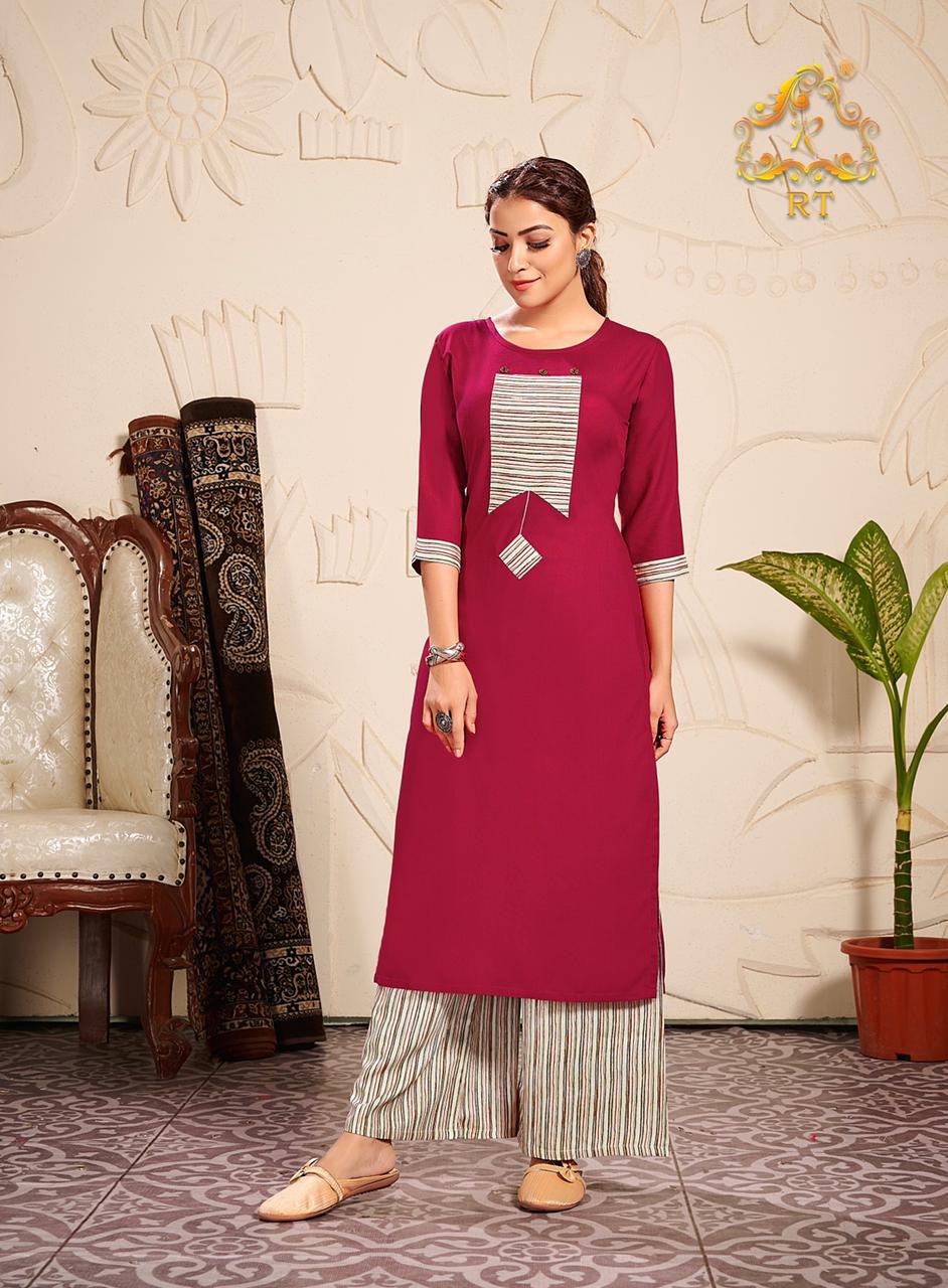 Rt Presents Plazzo Queen Vol 10  Kurti With Bottom Collection