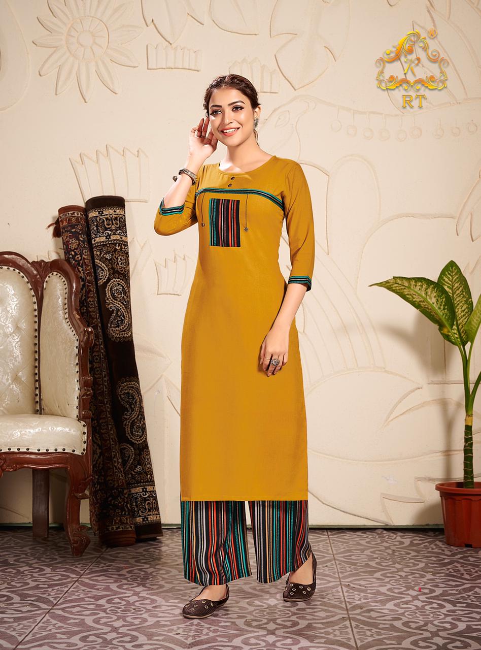 Rt Presents Plazzo Queen Vol 10  Kurti With Bottom Collection