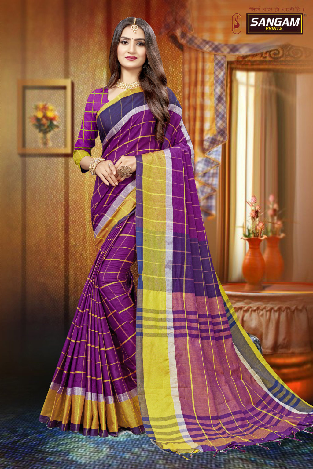 Sangam Presents Red Carpet Vol-1 Linen Cotton Sarees