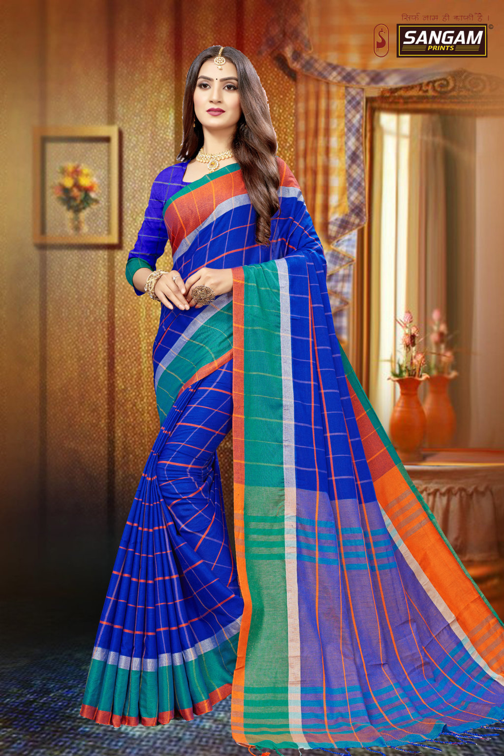 Sangam Presents Red Carpet Vol-1 Linen Cotton Sarees
