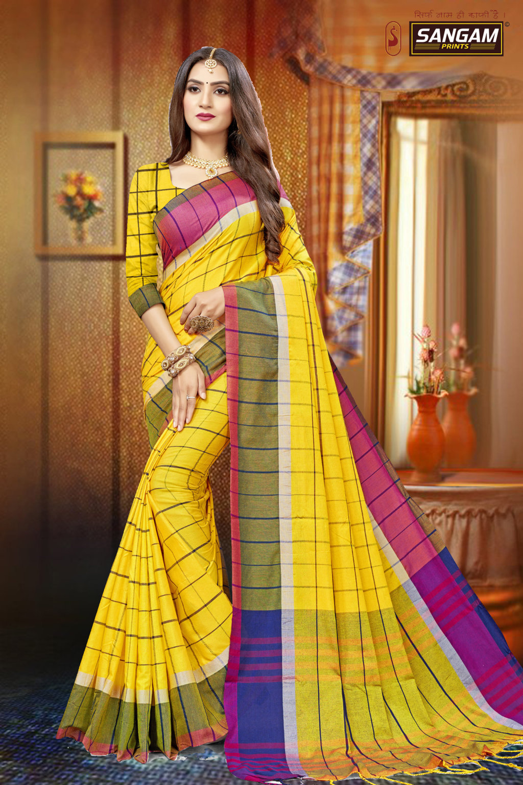 Sangam Presents Red Carpet Vol-1 Linen Cotton Sarees