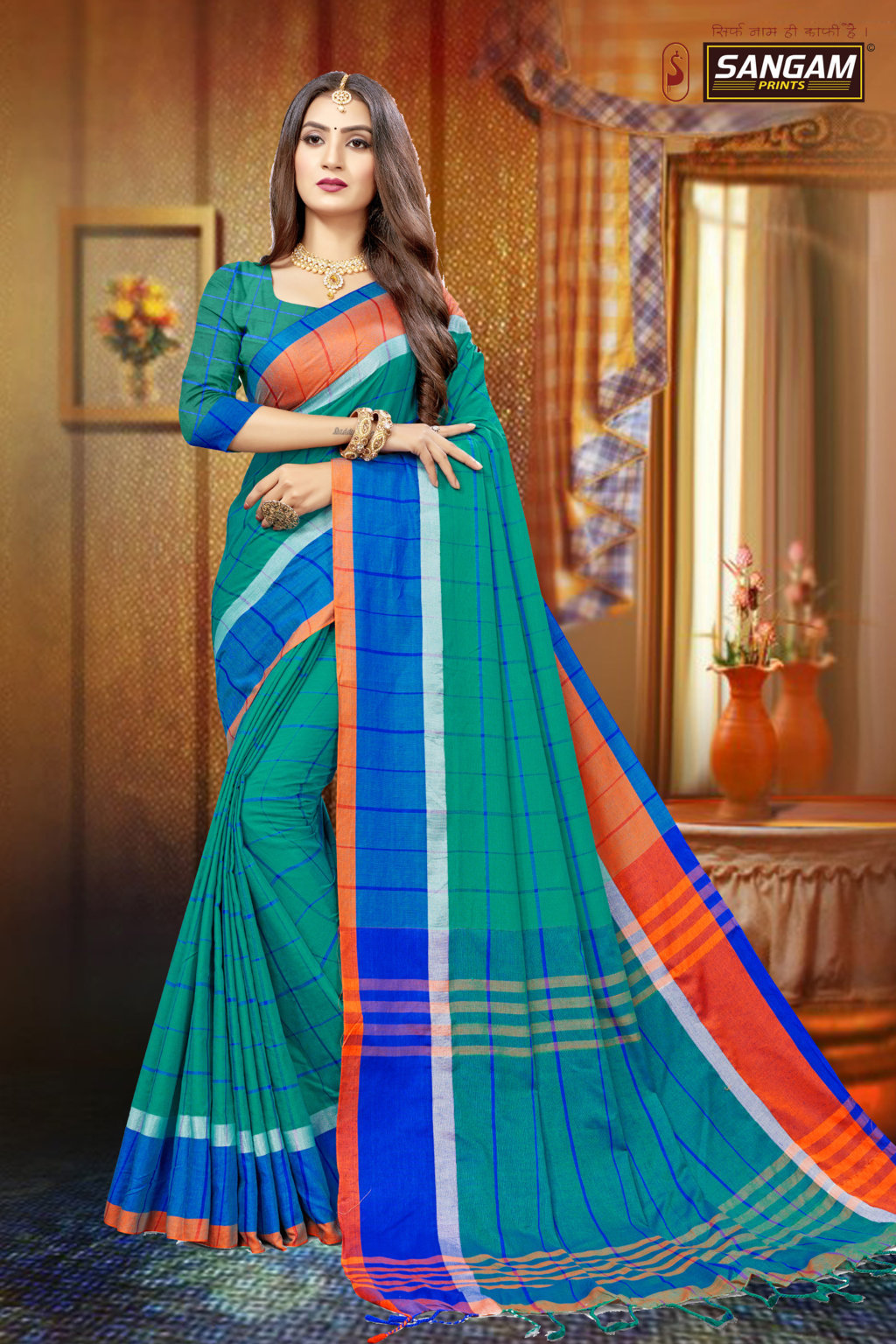 Sangam Presents Red Carpet Vol-1 Linen Cotton Sarees