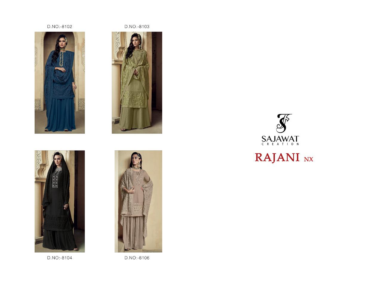Sajawat Presents Rajani Vol 1 Nx Designer Readymade Collection