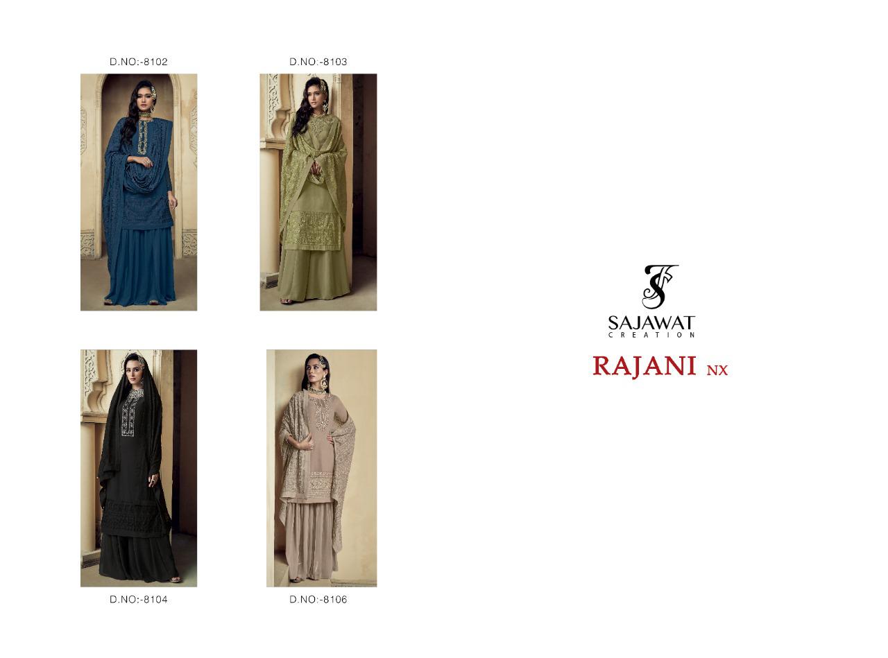Sajawat Presents Rajani Vol 1 Nx Designer Readymade Collection