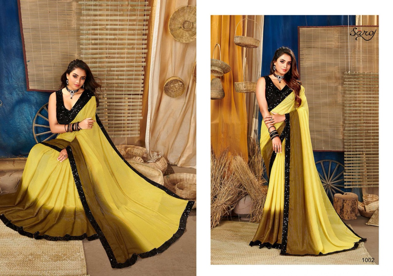 Saroj Presents Bollywood Designer Sarees Collection