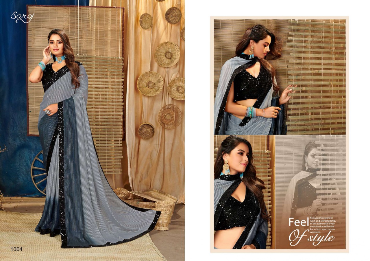 Saroj Presents Bollywood Designer Sarees Collection