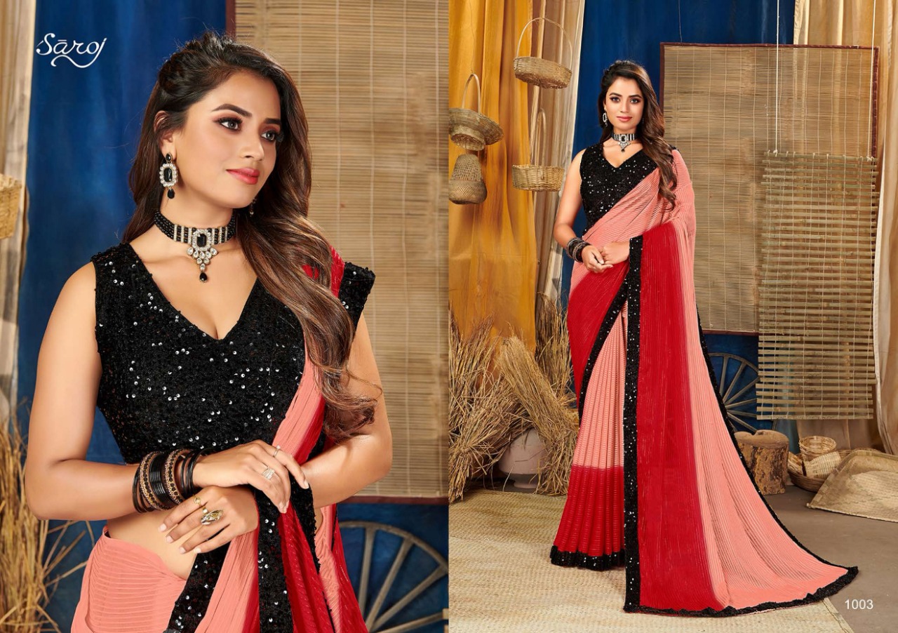 Saroj Presents Bollywood Designer Sarees Collection