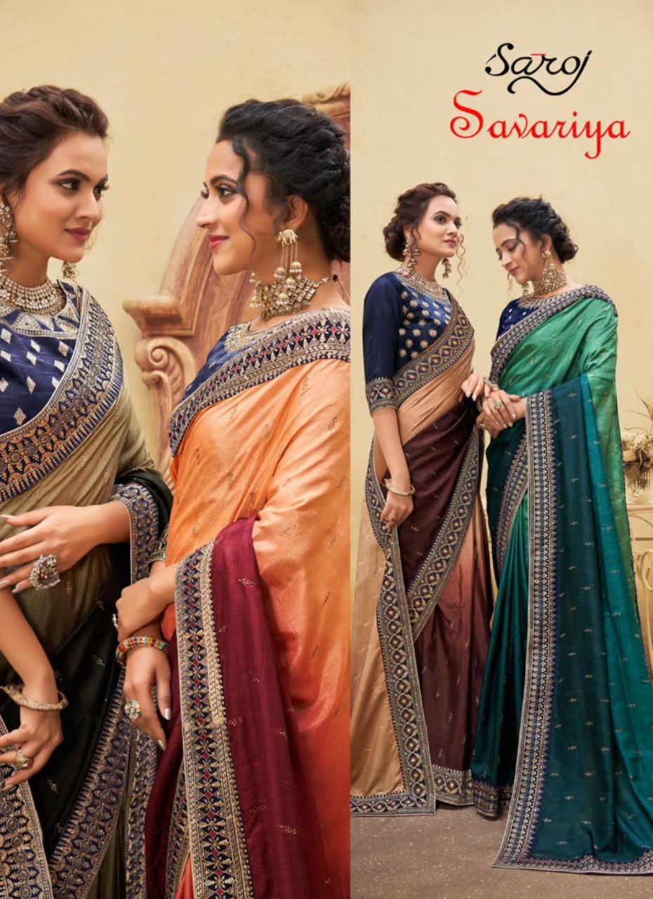 Saroj Presents  Savariya Designer Sarees Collection