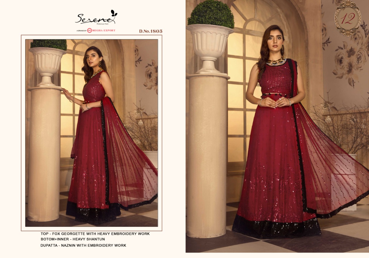 Serene Presents Imrozia  Designer Pakistani Salwar Suits