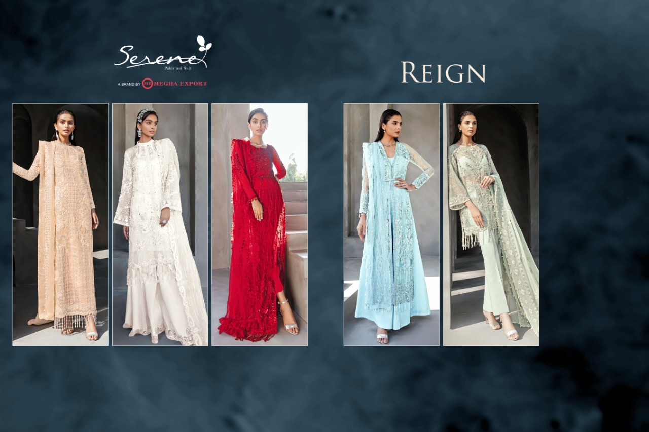 Serene Presents Reign Pakistani Salwar Suits